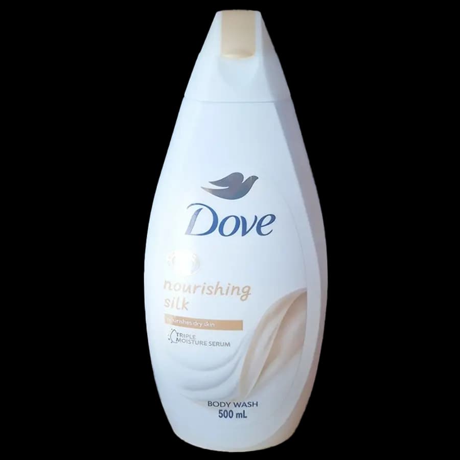 شامپو بدن داو (Dove) مدل ابریشمی مغذی (nourishing silk) مخصوص پوست خشک 500 میل