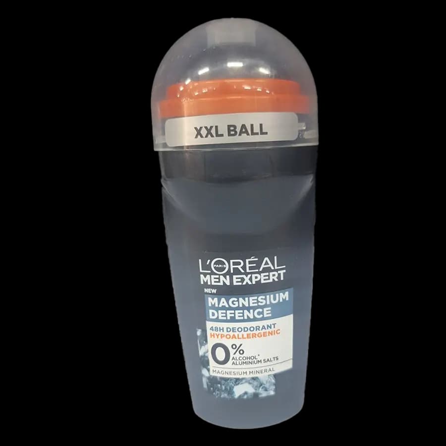 رول ضد تعریق مردانه لورال من اکسپرت (L’ORÉAL MEN EXPERT) مدل MAGNESIUM DEFENCE حجم ۵۰ میل