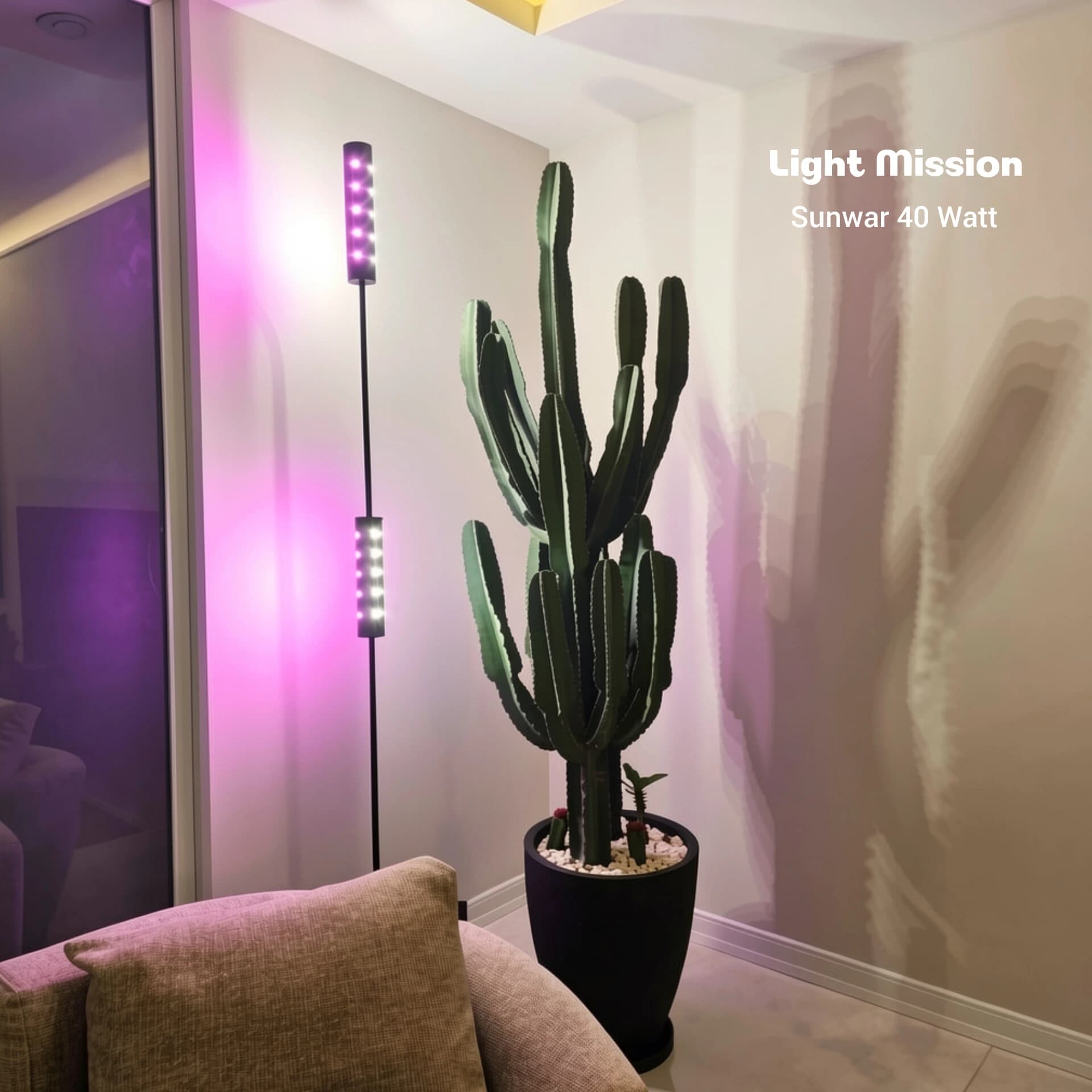 چراغ رشد گیاه لایت میژن مدل SUNWAR 40 WATT – Extandable series — تصویر ۶