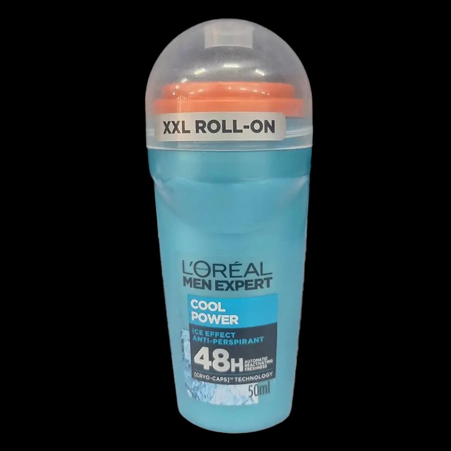 رول ضد تعریق مردانه لورال من اکسپرت (L’ORÉAL MEN EXPERT) مدل Cool Power حجم ۵۰ میل — تصویر ۲