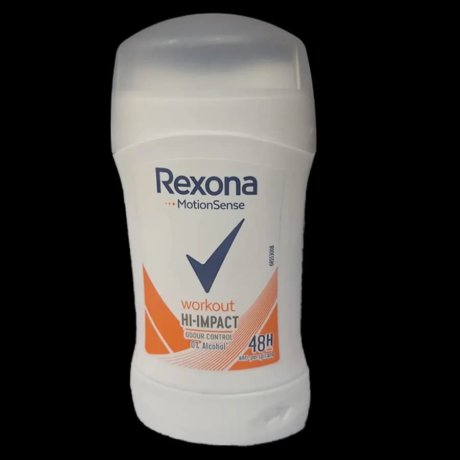 استیک ضد تعریق مردانه صابونی رکسونا (Rexona) مدل (workout HI-IMPACT) 40 گرمی — تصویر ۲