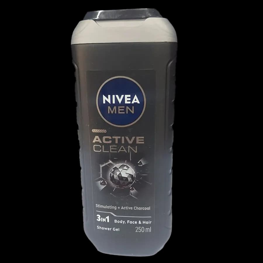 شامپو بدن مردانه نیوآ من (NIVEA MEN) مدل اکتیو کلین (ACTIVE CLEAN) 250 میل