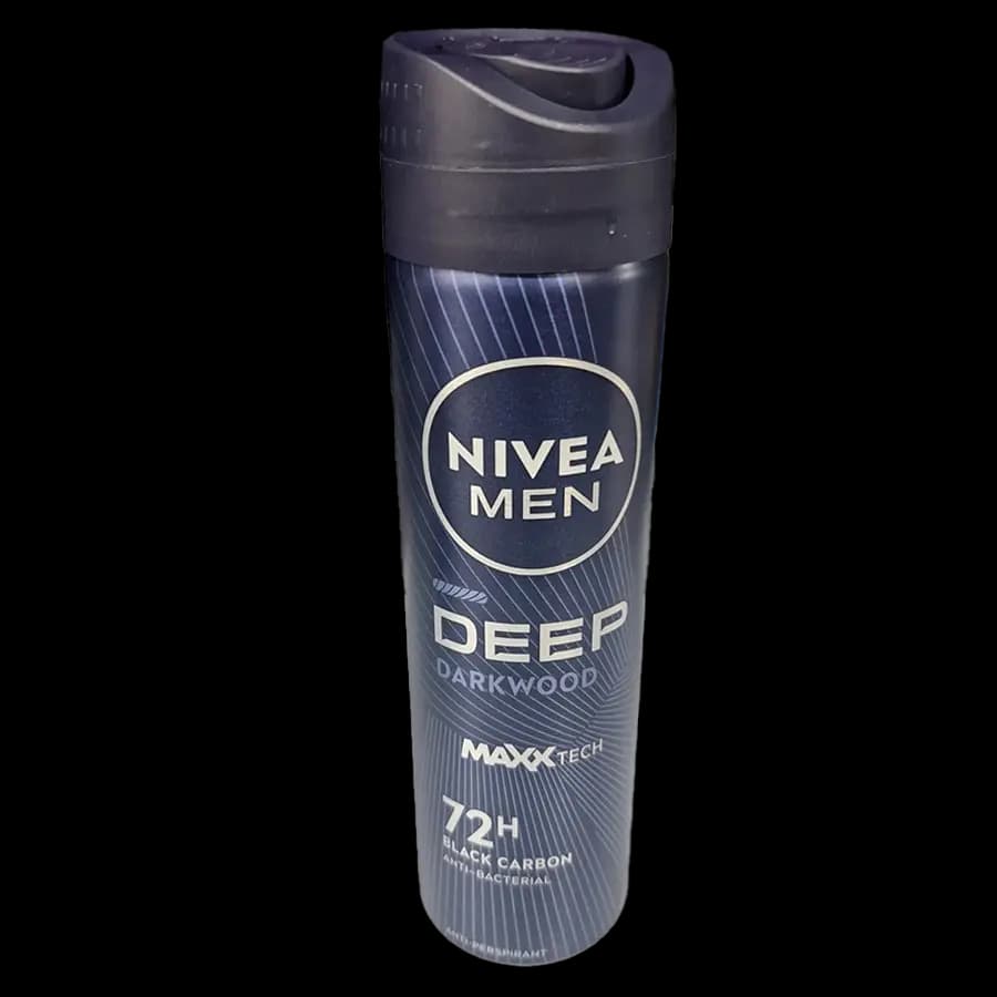 اسپری ضدتعریق مردانه نیوا من (NIVEA MEN) مدل دیپ دارکوود (DEEP Darkwood) 150 میل — تصویر ۲