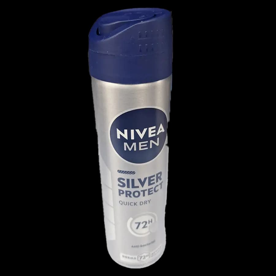 اسپری ضدتعریق مردانه نیوا من (NIVEA MEN) مدل سیلور پروتکت (Silver Protect) 150 میل — تصویر ۲