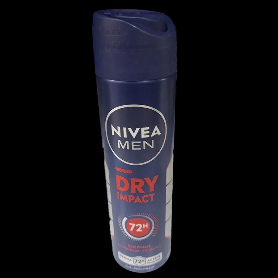 اسپری ضدتعریق مردانه نیوا من (NIVEA MEN) مدل درای ایمپکت (Dry Impact) 150 میل — تصویر ۲
