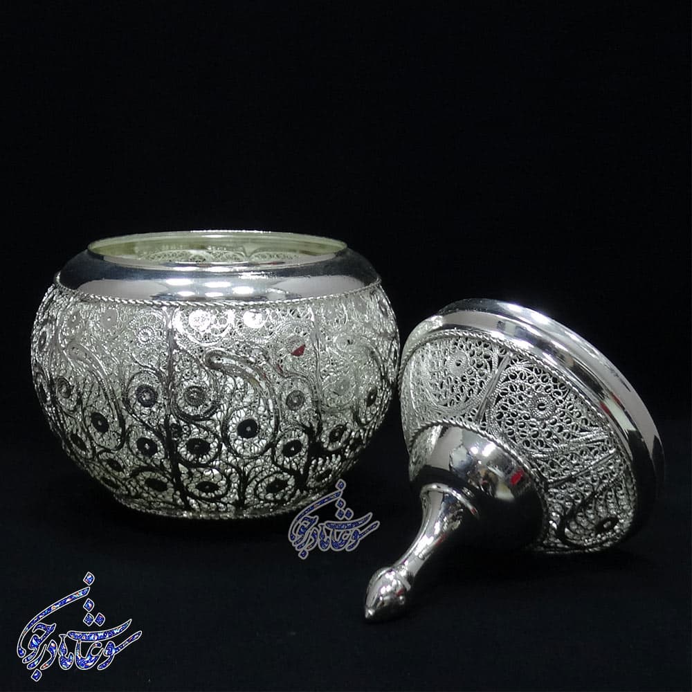 گزخوری ملیله کاری بدون پایه سایز بزرگ — تصویر ۲