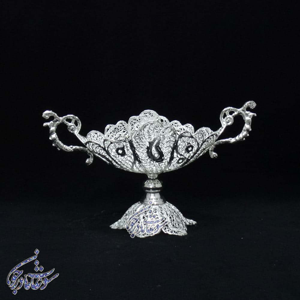 کشکول پایه ملیله سایز 2 — تصویر ۳