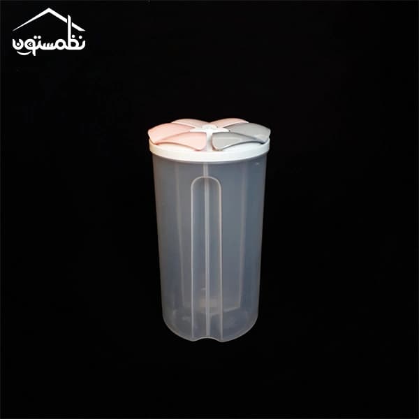 بانکه حبوبات سه ‌قلو مدل لکسا سایز بزرگ — تصویر ۳