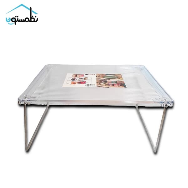 راف کریستالی پایه فلزی مرسه — تصویر ۹