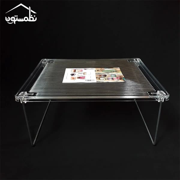 راف کریستالی پایه فلزی مرسه — تصویر ۷