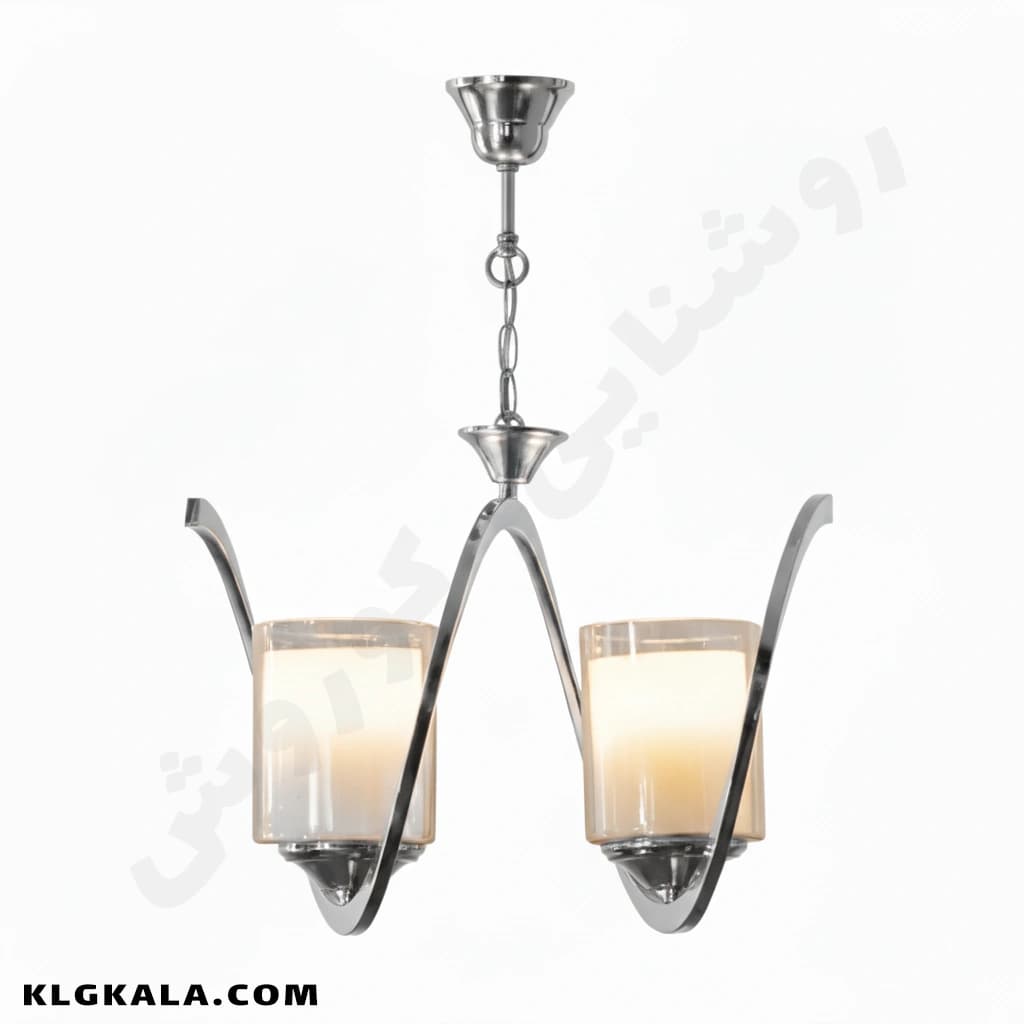 لوستر لهستانی مدل فنری رو به بالا – قابل انتخاب از 1 تا 6 شاخه — تصویر ۴