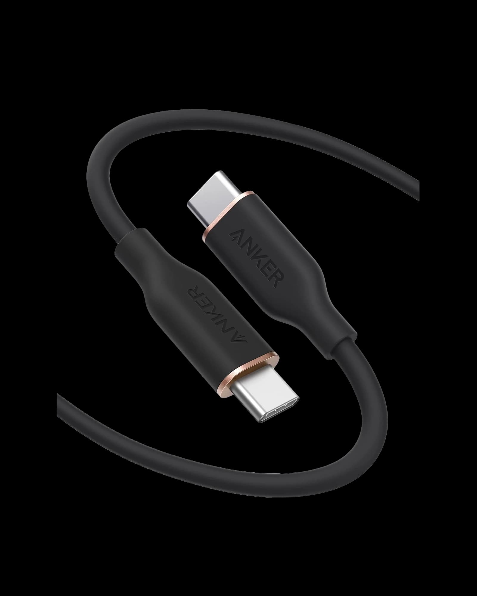 کابل USB-C به USB-C انکر مدل A8552 PowerLine III Flow طول 0.9 متر (این محصول ایراد جعبه دارد)