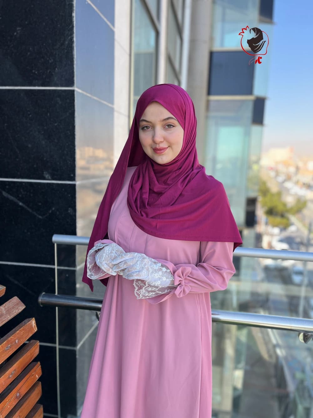 شال کویتی سرخابی — تصویر ۲