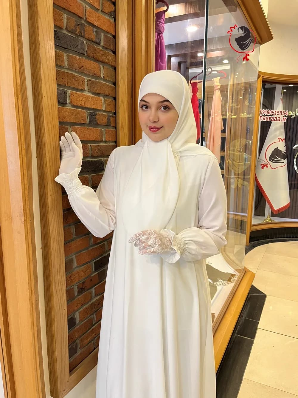 عبا صنم سفید