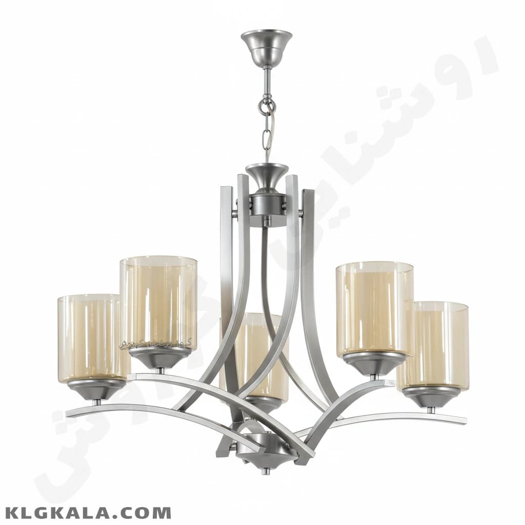 لوستر لهستانی مدل آسا کد 7055 – قابل انتخاب از 3 تا 8 شاخه — تصویر ۸