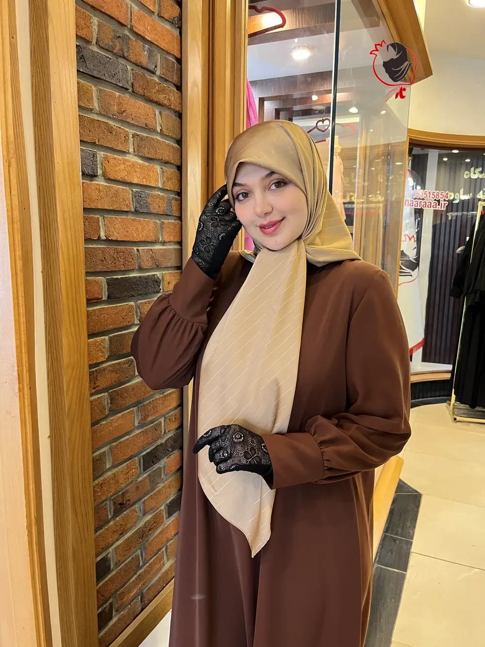 عبا صدف دارچینی — تصویر ۸