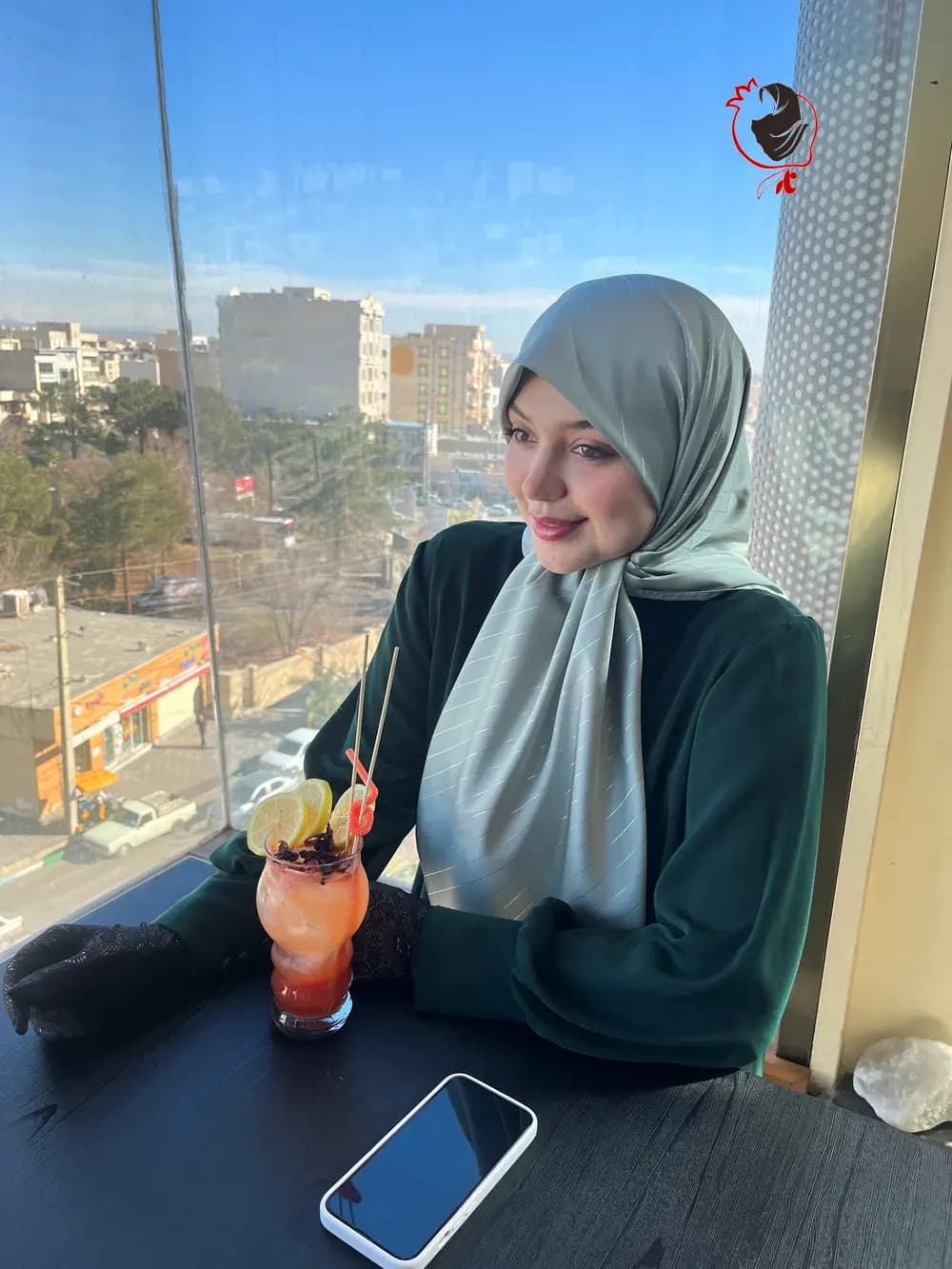عبا صدف سبز — تصویر ۳