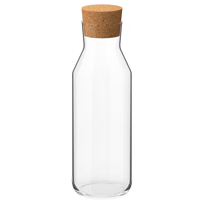 بطری شیشه ای 1 لیتری ایکیا IKEA 365+