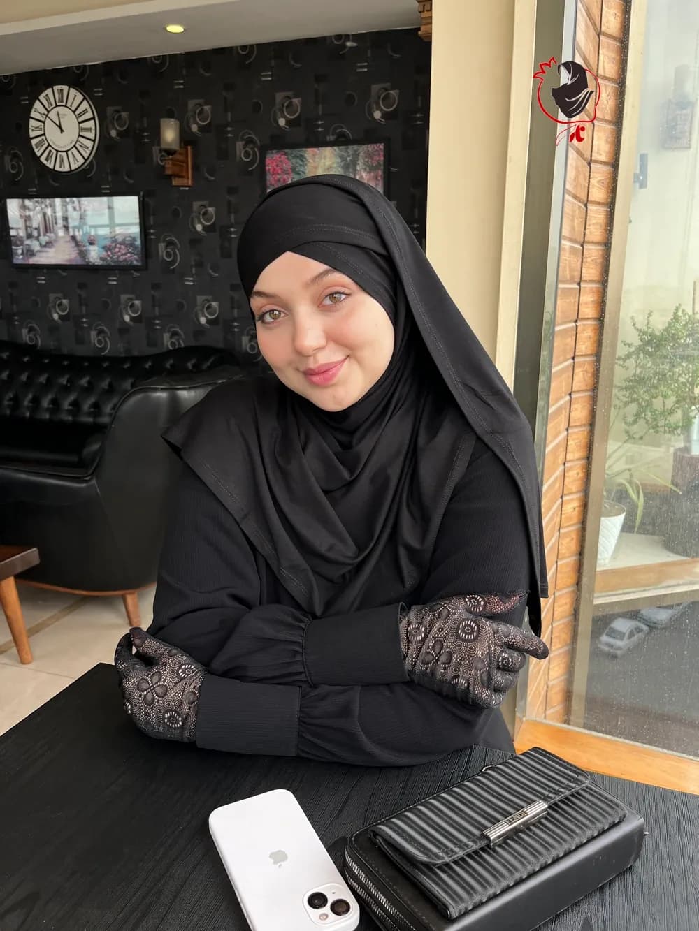 شال کویتی مشکی