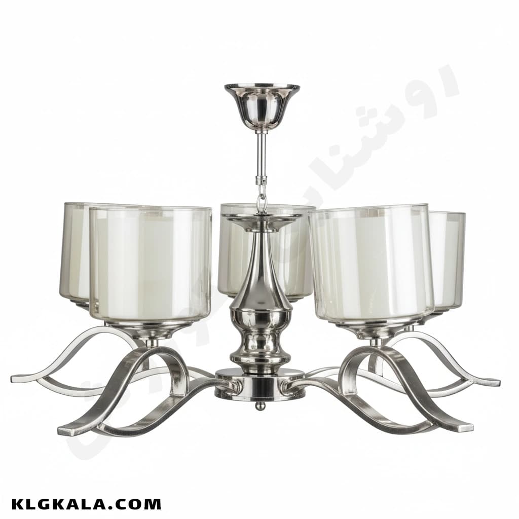 لوستر لهستانی مدل شایان کد 5015 – قابل انتخاب از 3 تا 8 شاخه — تصویر ۱۱