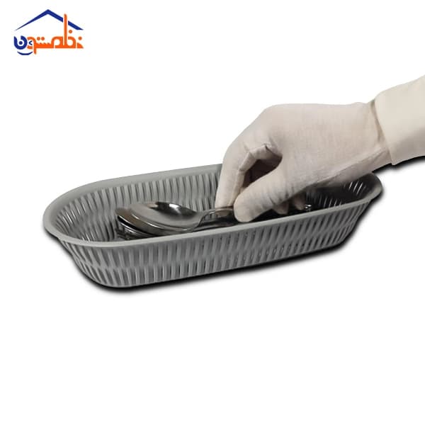 سبد طرح بامبو بیضی سایز 3 لیمون — تصویر ۱۰