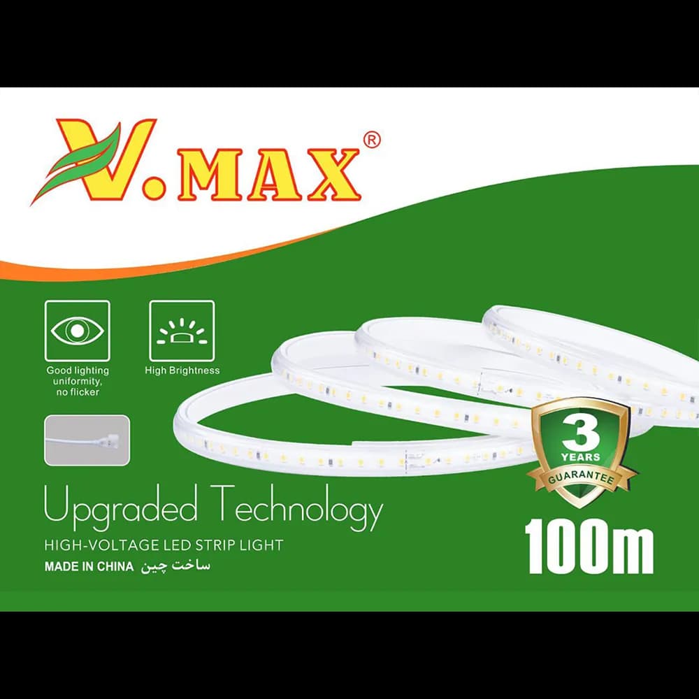 ریسه شلنگی تک لاین وایرلس تراکم 120 ویمکس مدل V-2835-120ND-8mm — تصویر ۴