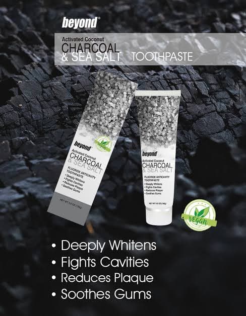 خمیردندان زغال و نمک دریا بیاند – Beyond Charcoal & Sea Salt Fluoride Anticavity Toothpaste — تصویر ۶