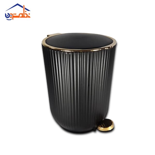 سطل پدالی 6 لیتری گرد همارا مدل زبرا — تصویر ۵