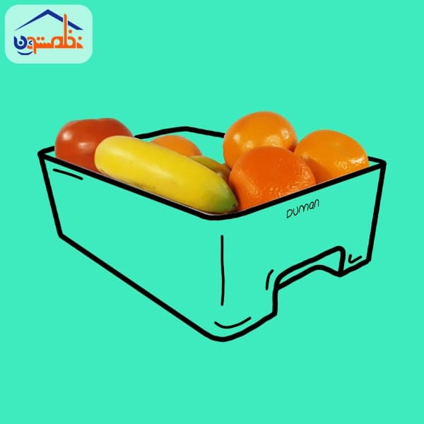 باکس نظم دهنده شفاف هیوا بزرگ — تصویر ۲