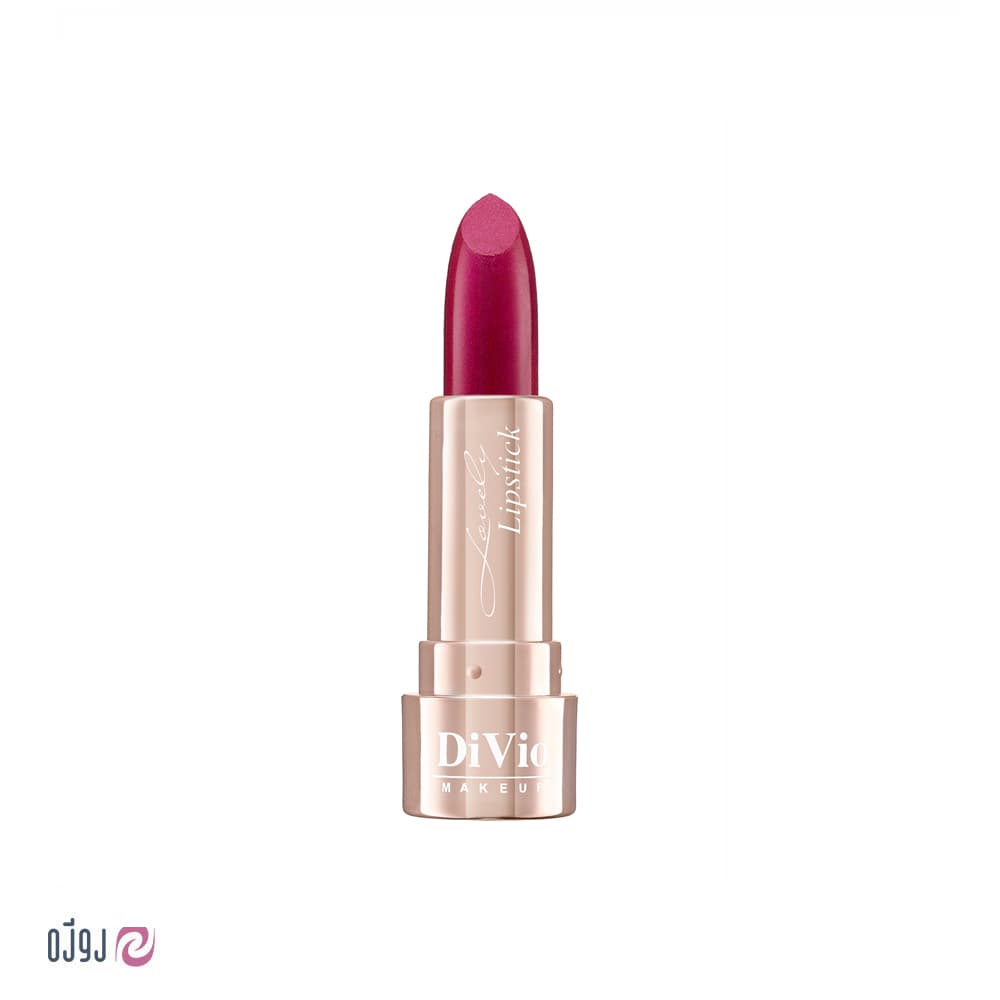 رژ لب جامد حجم دهنده شاین دار اکلیلی دیویو Divio Makeup Lipstick