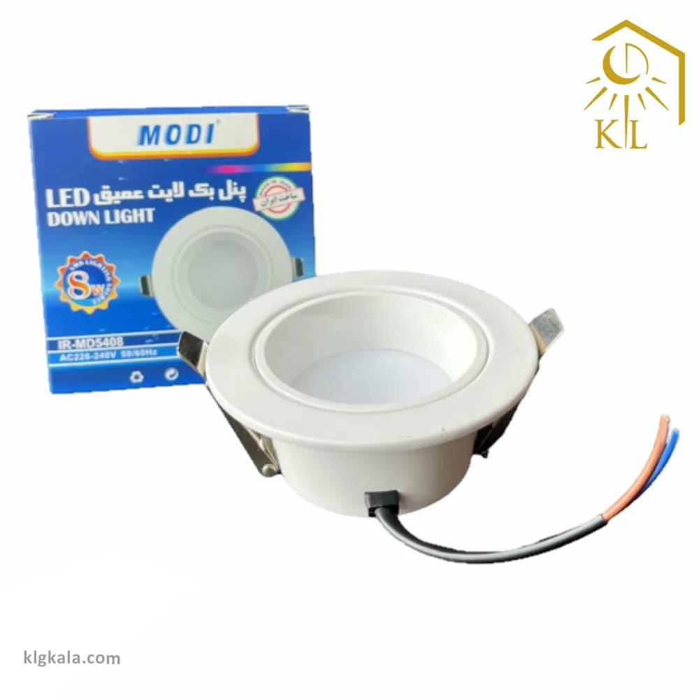 پنل ال ای دی 10 وات عمیق توکار مودی مدل IR-MD5410 — تصویر ۲
