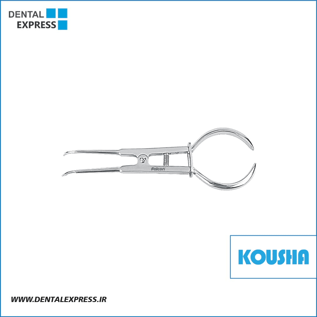 فورسپس كلمپ يك خم ١٧٠mm کوشا – ⁦Kousha⁩ — تصویر ۲