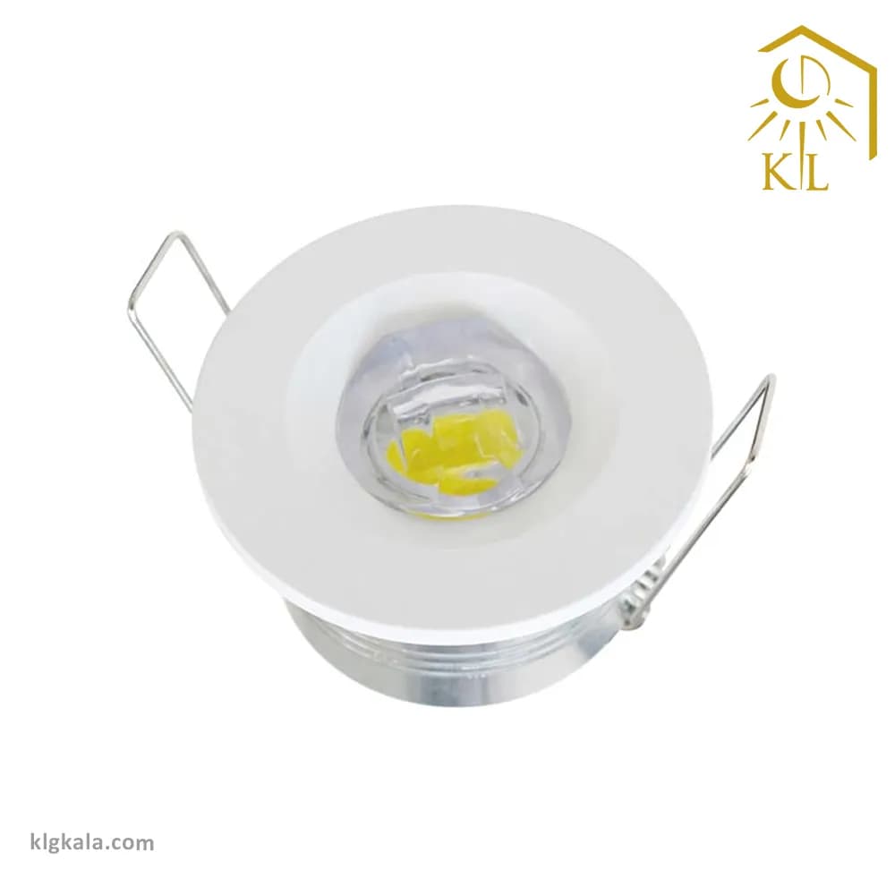 چراغ چشمی COB ثابت 3 وات گرد اپتونیکا مدل IR-OP9103R