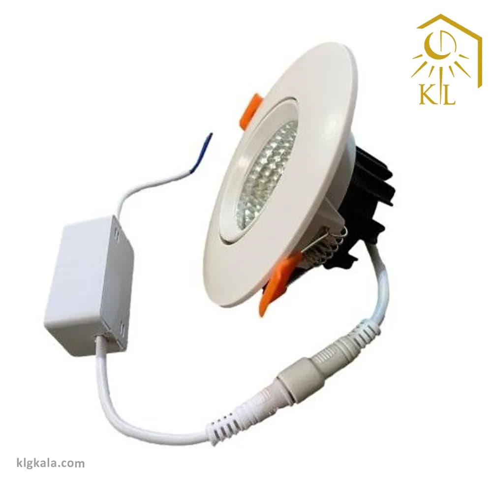 چراغ COB لنزدار 8 وات متحرک مودی مدل IR-MD4608 — تصویر ۲