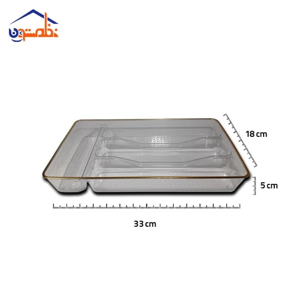 جاقاشقی داخل کابینت دور طلایی — تصویر ۴
