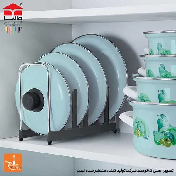 نگهدارنده درب قابلمه تاشو — تصویر ۵