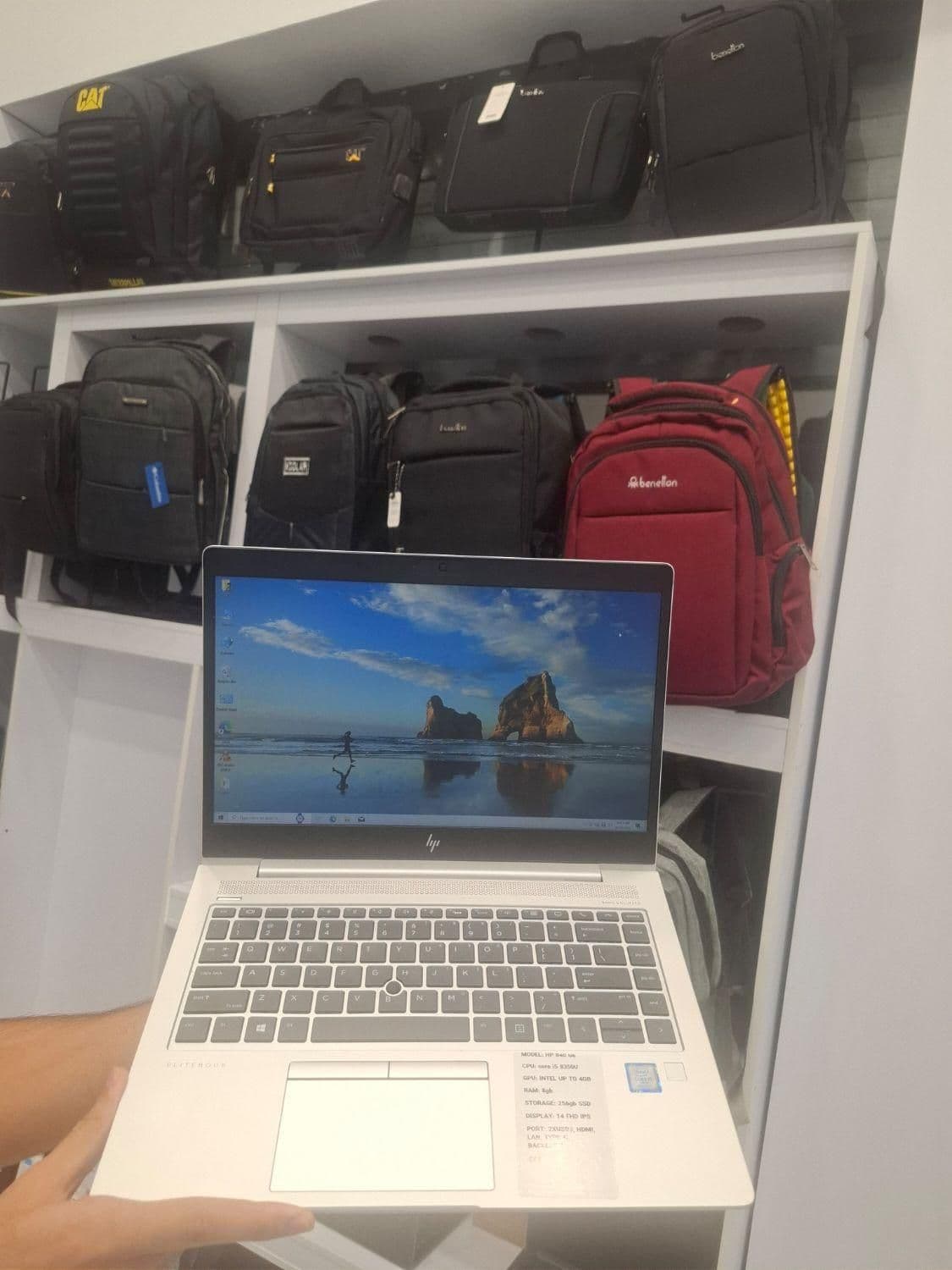 لپ تاپ استوک اچ پی Elitebook 840 G6 | 8GB RAM | 256GB SSD | i5 — تصویر ۲