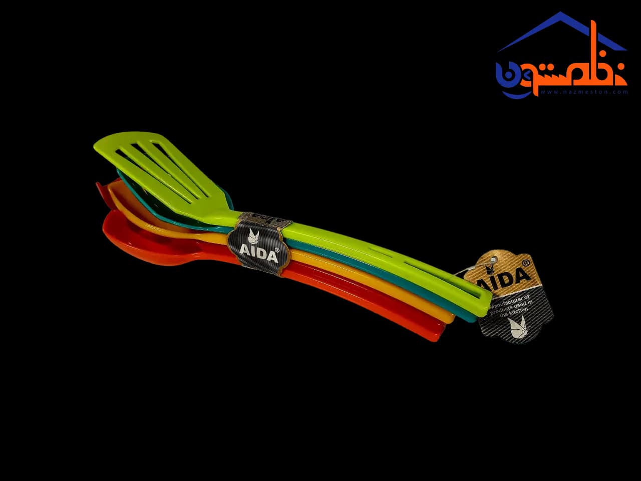 ست 5 تکه کفگیر و ملاقه آیدا