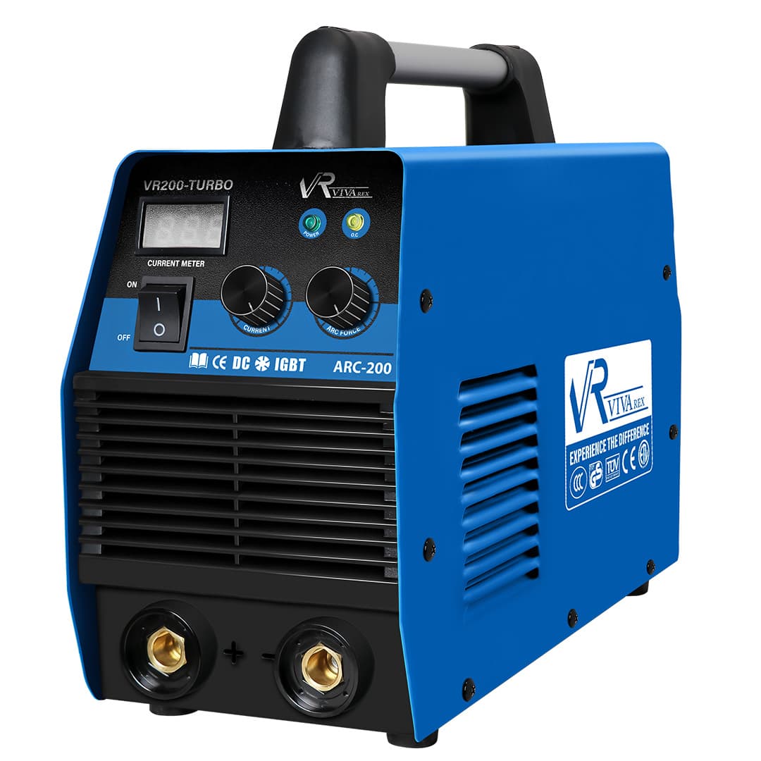 اینورتر جوشکاری 200 آمپر دو ولوم ویوارکس VR200-TURBO — تصویر ۲