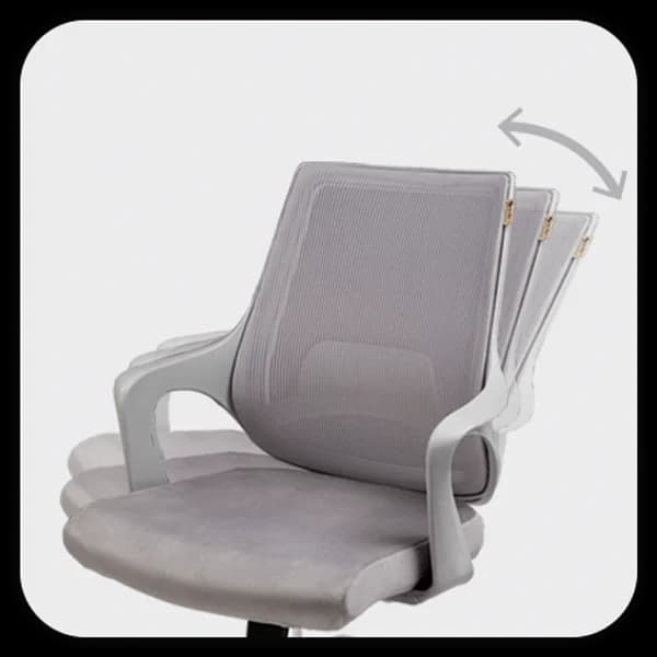 صندلی کد F 470 اپراتوری مش — تصویر ۳