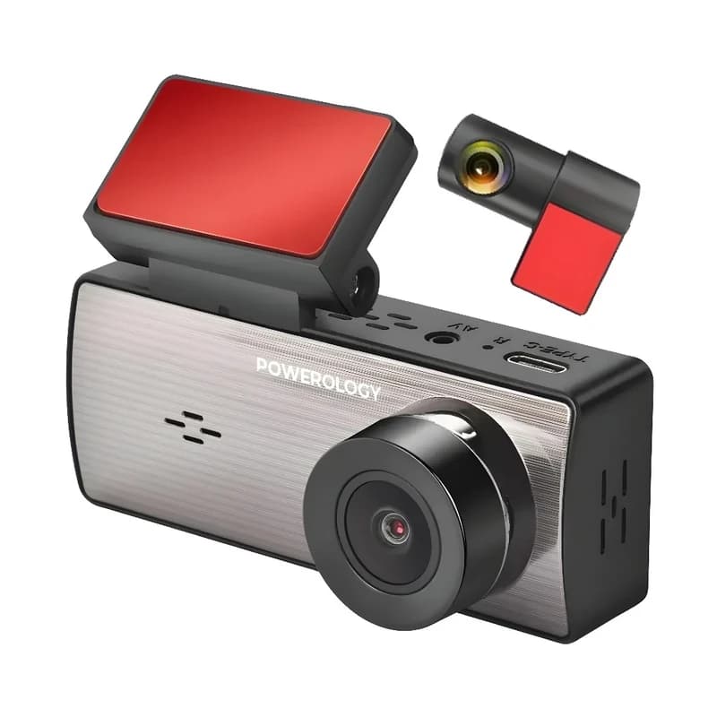 دوربین ثبت وقایع پاورلوژی مدل Dual Recording به همراه دوربین عقب — تصویر ۷