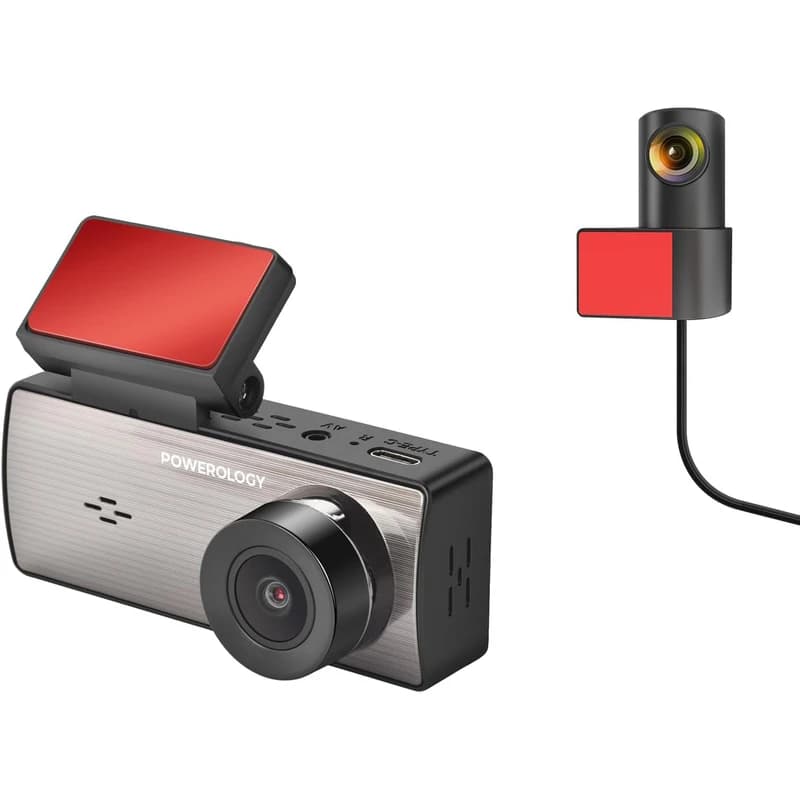دوربین ثبت وقایع پاورلوژی مدل Dual Recording به همراه دوربین عقب — تصویر ۸