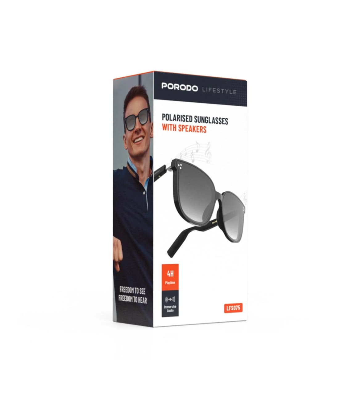عینک هوشمند پرودو مدل Polarized Sunglasses with Speaker — تصویر ۱۱