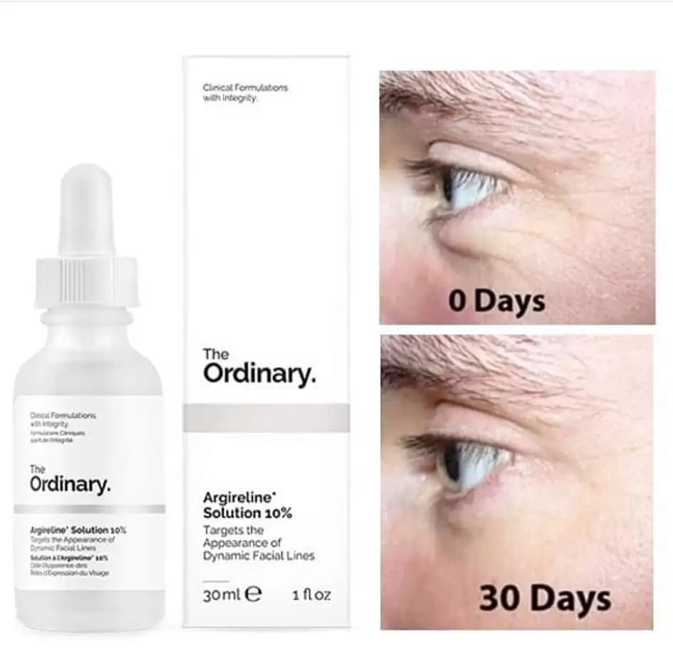 سرم ضد چروک و پر کننده خطوط Argireline 10% اوردینری 30ml — تصویر ۵