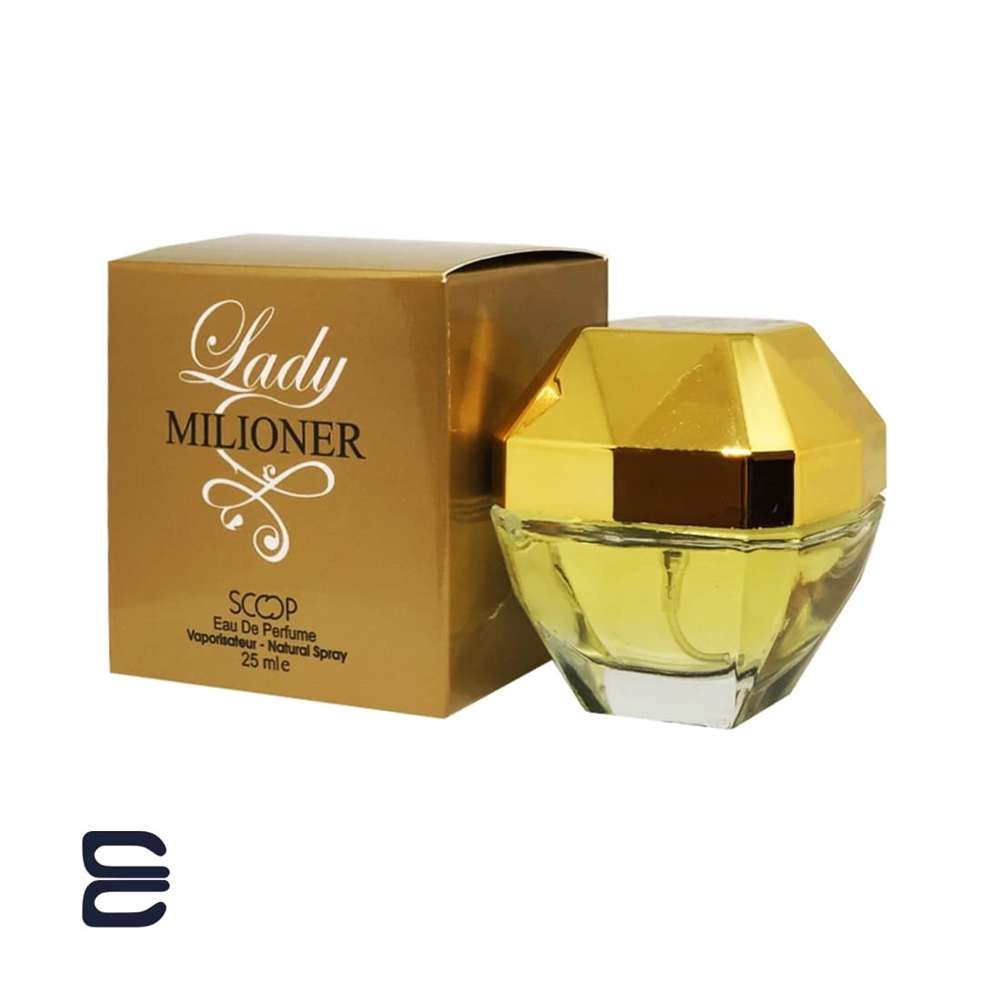 عطر لیدی میلیونر اسکوپ حجم ۲۵ میلی لیتر