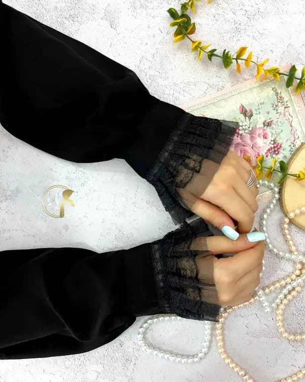 ساقدست حریر کرپ مچ تور پلیسه