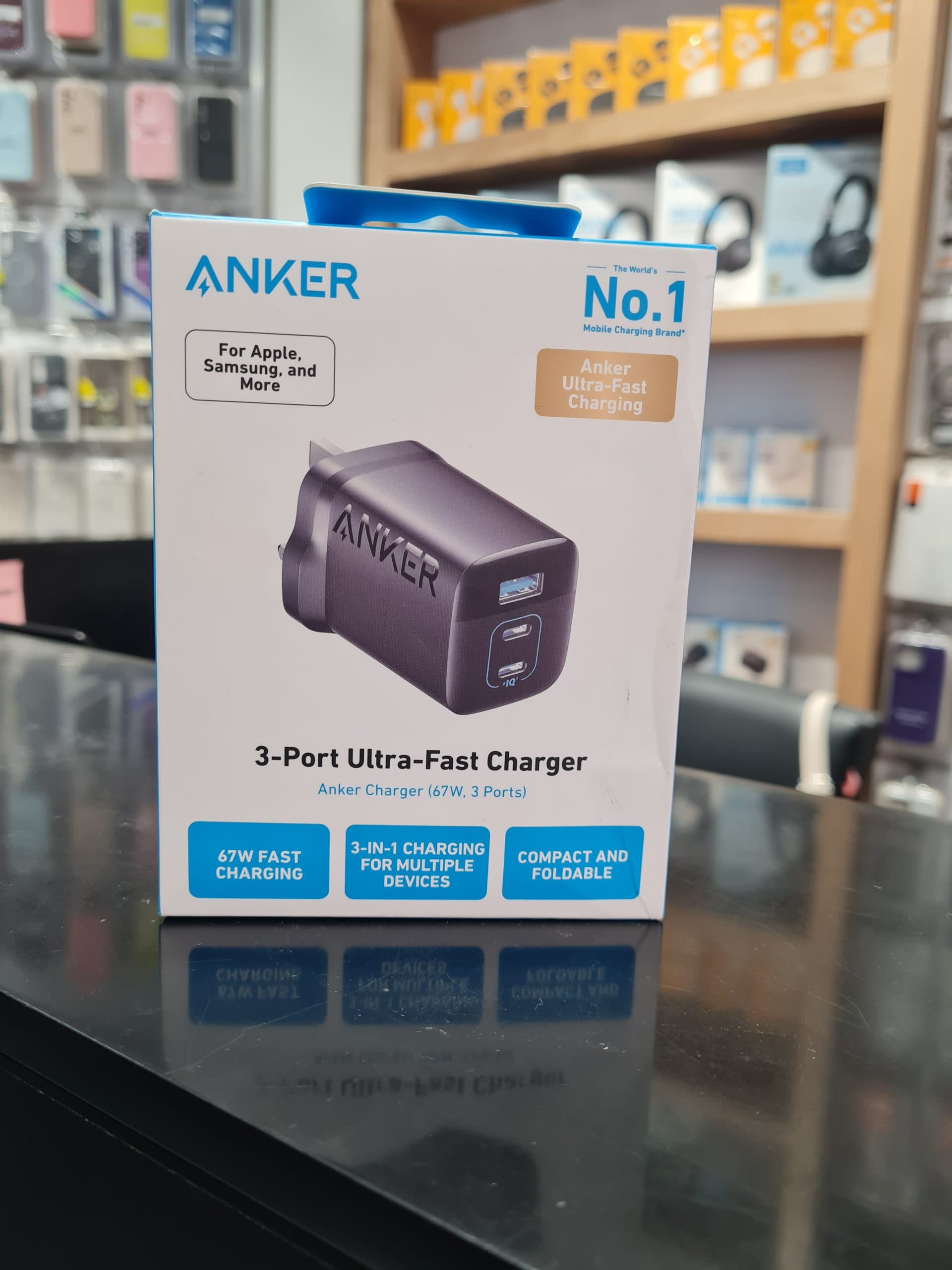 شارژر دیواری 67 واتی انکر مدل Anker A2674K11 — تصویر ۱۰