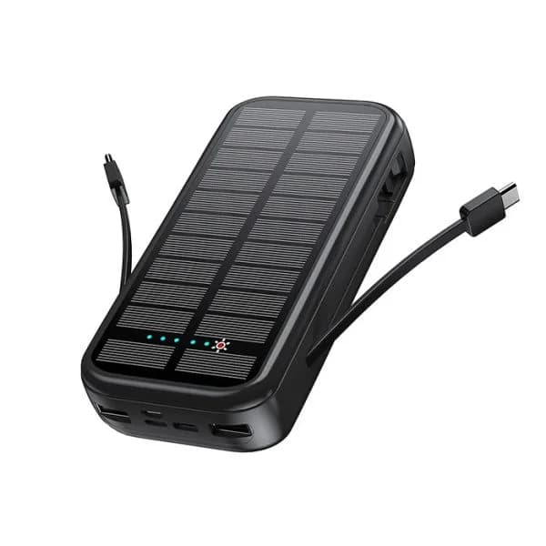 پاوربانک 16000mAh گرین لاین مدل Solar 2 GNPDSOLPB16 با پنل خورشیدی