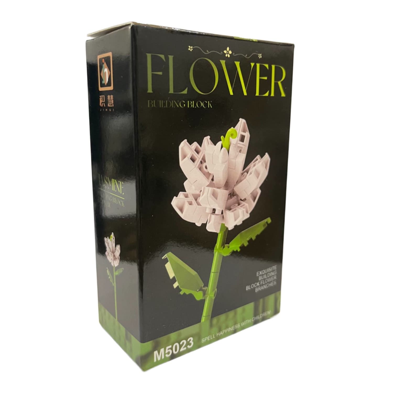 ساختنی 30 تکه ناب سل مدل گل مینیاتوری فلاور طرح شاخه گل مارگریت کد FLOWER BUILDING BLOCK M5023 — تصویر ۸