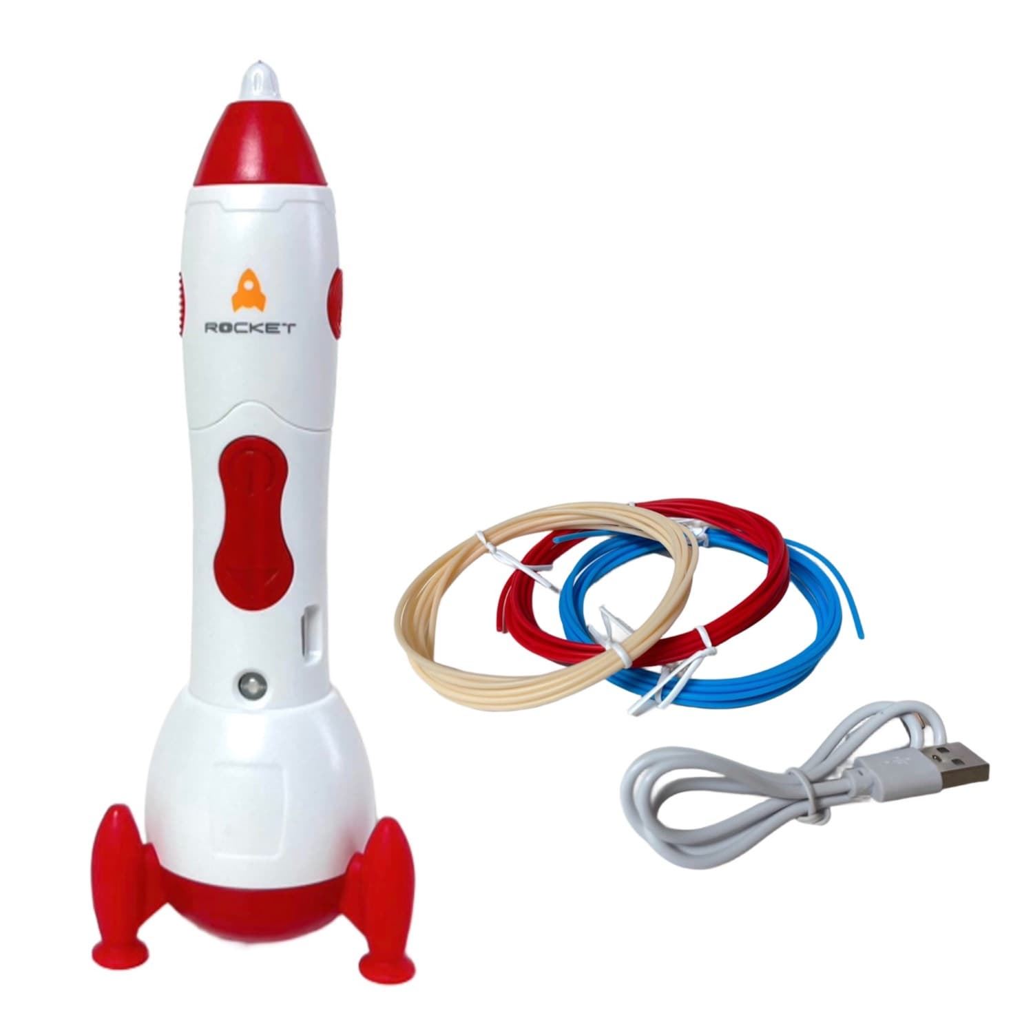 قلم طراحی سه بعدی ناب سل مدل فضایی بامزه کد 3D PRINTING PEN NAAB002 — تصویر ۹